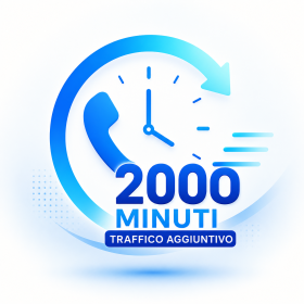2000 minuti traffico aggiuntivo