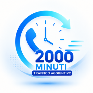 2000 minuti traffico aggiuntivo