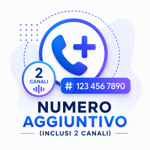 Numero aggiuntivo (inclusi 2 canali)